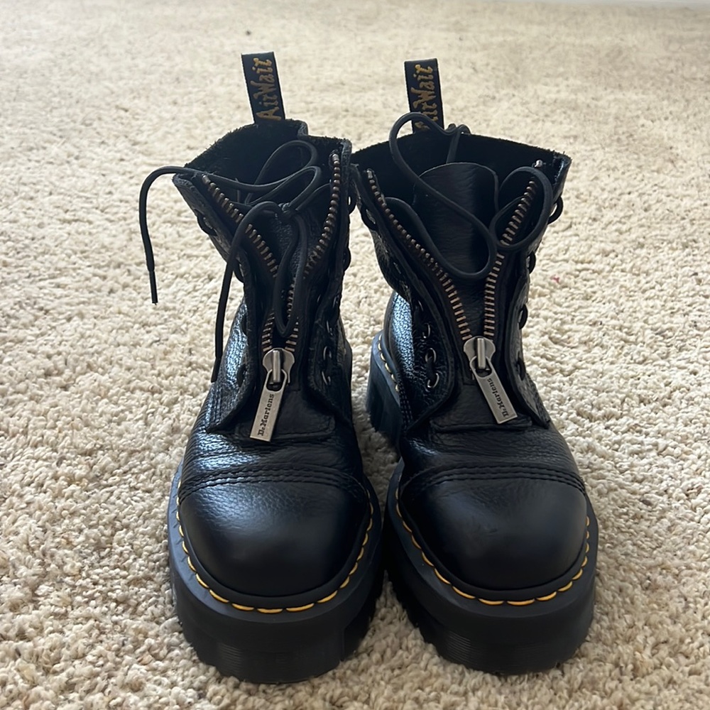 Dr. Martens Leather Platform boots